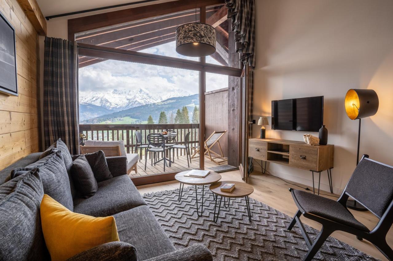 Terresens - Les Roches Blanches Aparthotel Combloux Exteriör bild