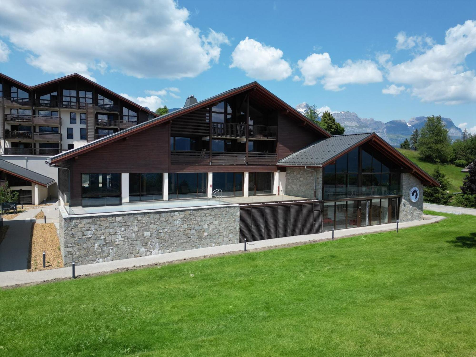 Terresens - Les Roches Blanches Aparthotel Combloux Exteriör bild